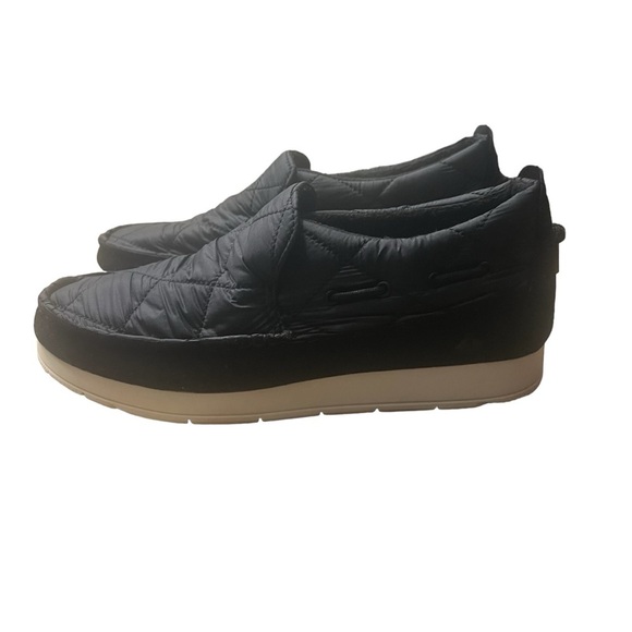 SPERRY Moc-Sider Nylon Slip-on Quilted Shoes in Classic Black Size 10 - Picture 4 of 7